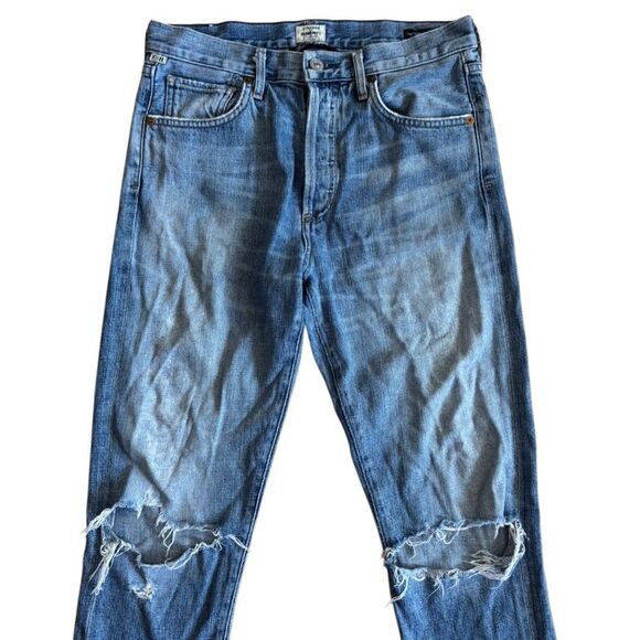 Citizens of Humanity Liya Petite High Rise Classic Fit Crop Size 26 - Picture 3 of 9